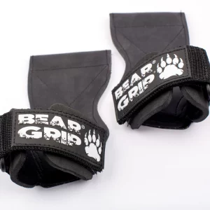 RUBBER BEAR GRIP Multi Grip Straps/Hooks, Premium Heavy duty weight lifting straps/gloves
