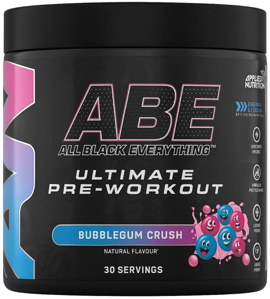 Applied Nutrition ABE Pre Workout 375g Bubblegum Crush 30 Servings